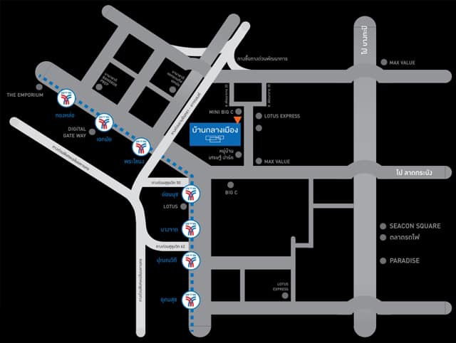 รูป บ้านให้เช่า Baan Klang Muang Sukhumvit 77 พร้อมเข้าอยู่สนใจติดต่อ Line @goodmanpro หรือ โทร 0999029192 - รูปที่ 7/8