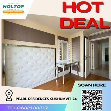 #R3330 For rent Pearl Residences Sukhumvit 24