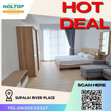 #R3344  ให้เช่า Supalai River place