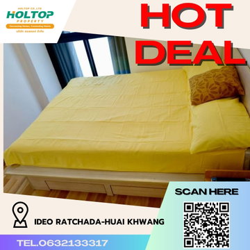#R3346  ให้เช่า IDEO Ratchada-Huai Khwang 