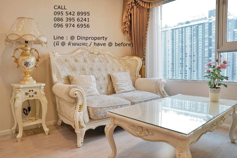 Rent  AspireSathornThapra , 2 bed 48 sqm , BTS talad phu , near the mall thapra 