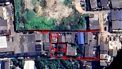 Land for sale Krung Thon Buri Station : Golden land! 97 sq.w. Charoen Nakhon, potential location, near BTS