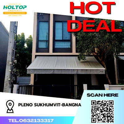 เช่าทาวน์โฮม สมุทรปราการ : #S3388 ให้เช่า Pleno Sukhumvit-Bangna