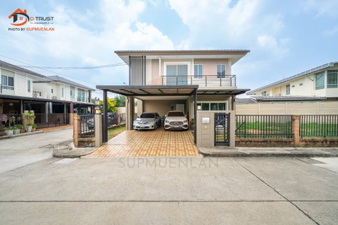 ขาย บ้านเดี่ยว เดอะแพลนท์ เทพารักษ์ หลังมุม 89.60ตร.ว. 3ห้องนอน บ้านยังใหม่ สวยพร้อมอยู่