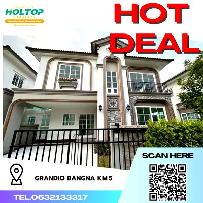 บ้านเดี่ยวให้เช่า : #R3382 ให้เช่า  Grandio Bangna KM.5
