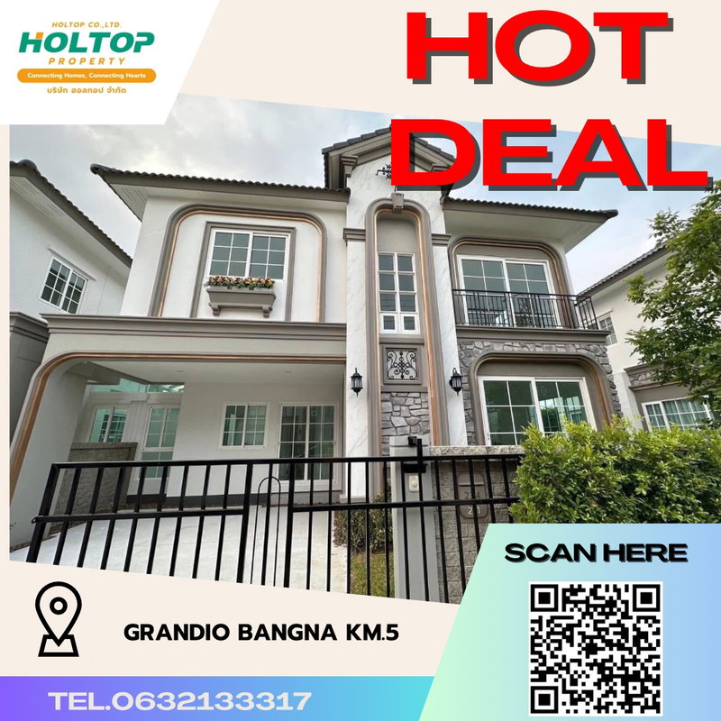Houses for rent : #R3382 For rent   Grandio Bangna KM.5