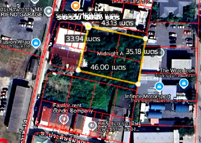 Land for sale Ladprao 48, Chokchai 4, Ladprao 71 : Land for sale at Lat Phrao 71 Alley, Sangkomsongkhrakhao 14 Alley. Beautiful land with a good location, 1 rai 1 square wah, ideal for investment.