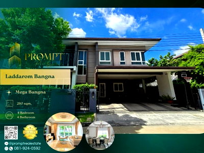 Houses for sale Samut Prakarn : KL04909 - Laddarom Bangna : Mega Bangna / ABAC Bangna