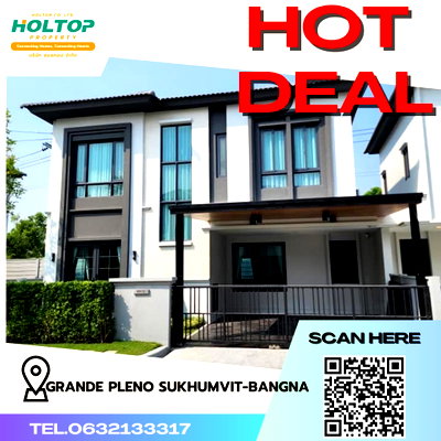 Houses for rent Samut Prakarn : #R3384 For rent  Grande Pleno Sukhumvit-Bangna
