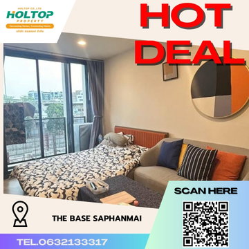 #R3378 ให้เช่า THE BASE Saphanmai