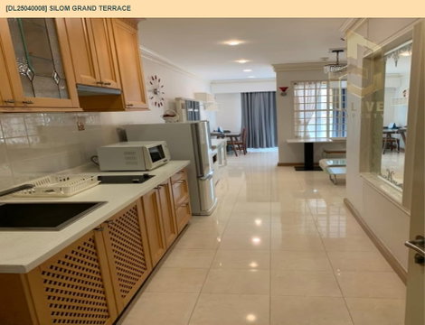 DL25040008 ให้เช่าคอนโด สีลม แกรนด์ เทอเรส (Silom Grand Terrace) ใกล้ BTS ศาลาแดง พร้อมเข้าอยู่ โทรด่วน 0653619502 LineID @952jdxxk