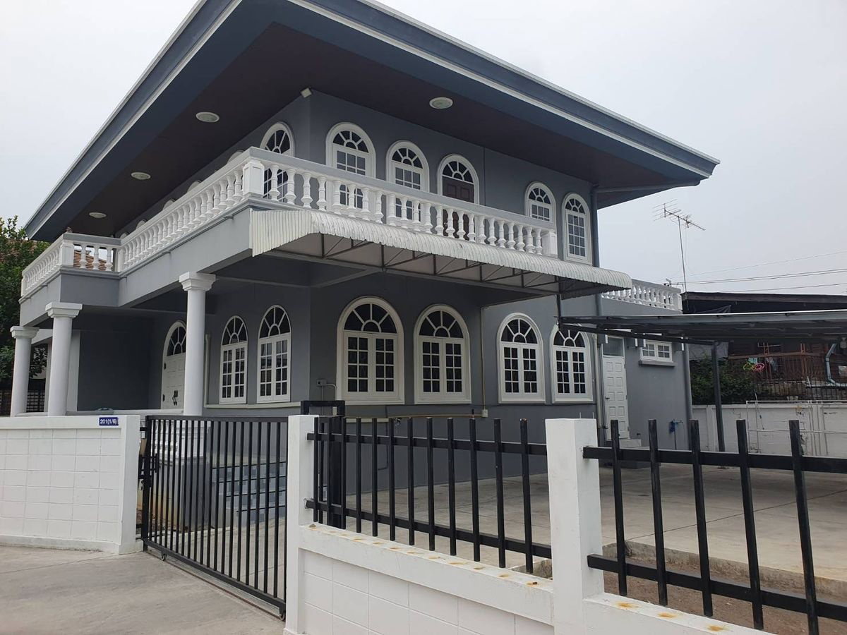 รูป หมู่บ้านเสรี ให้เช่า 50,000 บาท หลังใหญ่ หลังมุม ที่จอดรถเพียบ - รูปที่ 1/9