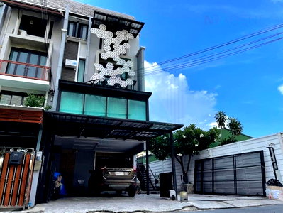Townhouses for rent Bangna Commercial College : 📌 For Rent Town house AREEYA MANDARINA SUKHUMVIT 77 4-story 6 bedroom 5 bathroom