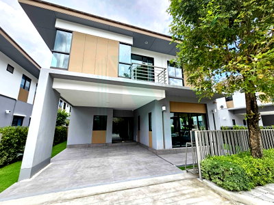 บ้านเดี่ยวให้เช่า : 📌 ให้เช่าบ้านเดี่ยว 2 ชั้น บ้านลุมพินี สวนหลวง ร.9 4 ห้องนอน 4 ห้องน้ำ