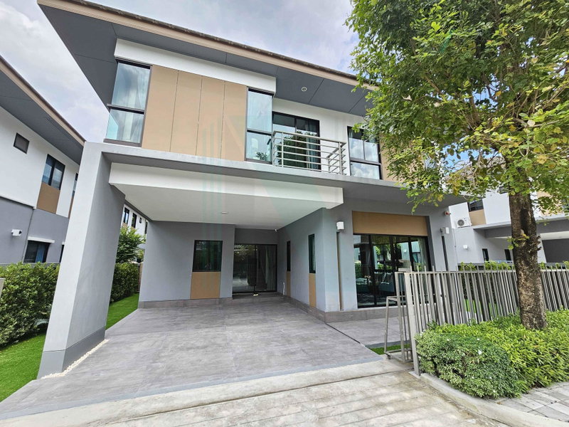 Houses for rent : 📌 For Rent 2-story House BAAN LUMPINI SUAN LUANG RAMA 9 4 bedroom 4 bathroom