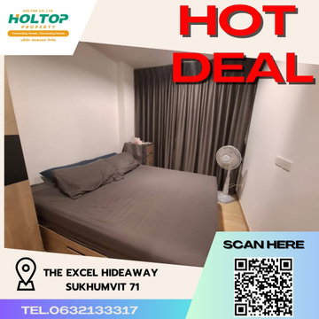 #R3413 For rent The Excel Hideaway Sukhumvit 71