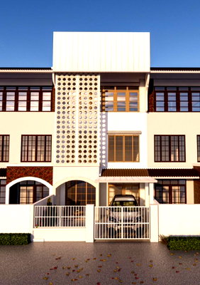 เช่าทาวน์โฮม วิทยาลัยสิ่งแวดล้อม : ทาวนโฮมมูจิ เช่า 57,000 บาท รัชดา จ้า