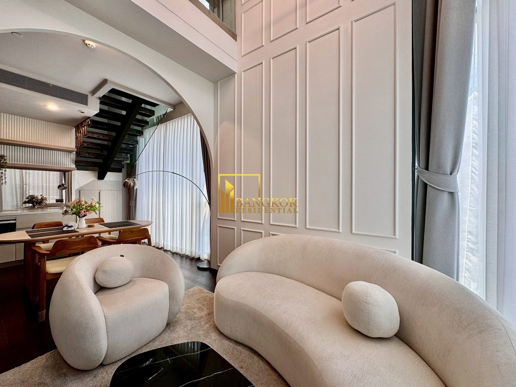 รูป Laviq Sukhumvit 57 - Stunning 2 Bed Duplex Condo in Thonglor - BR11598CD - รูปที่ 3/40