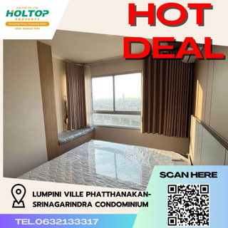 รูปภาพ #R3440  Condo for rent   Lumpini Ville Phatthanakan-Srinagarindra Condominium