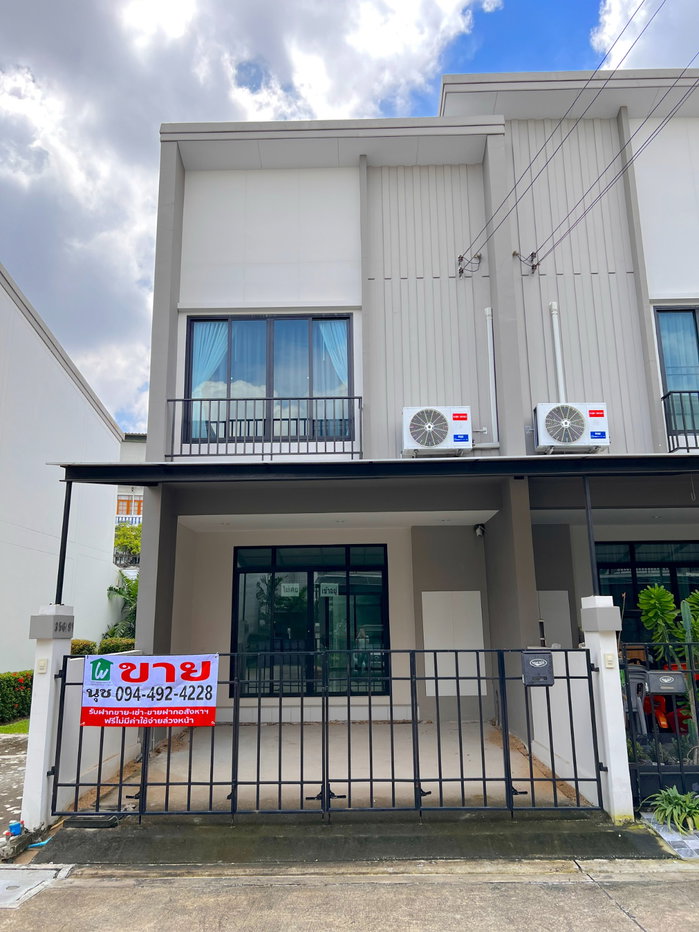 รูป ขายทาวน์โฮมใหม่ 2 ชั้น เฌอ วงแหวน-สาทร ติด สนง.เขตบางแค พร้อมครัว และ แอร์ ราคาพิเศษ - รูปที่ 3/26