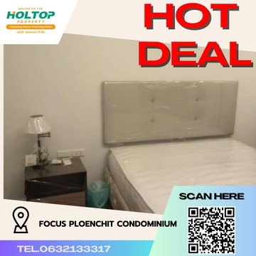 #R3444 ให้เช่า คอนโด Focus Ploenchit Condominium