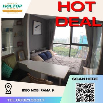#R3489 ให้เช่าคอนโด Ideo Mobi Rama 9