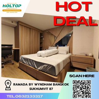 รูปภาพ #R3498 Condo for rent Ramada by Wyndham Bangkok Sukhumvit 87