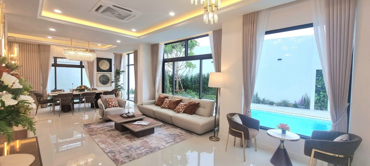 รูป 🏡 บ้านเดี่ยวสุดหรู หมู่บ้าน เพอร์เฟค มาสเตอร์พีซ สุขุมวิท 77 (หลังหัวมุม) ใกล้โรบินสันลาดกระบัง #พร้อมเฟอร์นิเจอร์และเครื่องใช้ไฟฟ้าใหม่ทั้งหลัง ✨ - รูปที่ 12/26