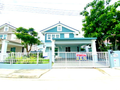 ขายบ้านเดี่ยว : ✨✨ขายบ้านเดี่ยว วิลลาจจิโอ Villaggio ปิ่นเกล้า-ศาลายา บ้านรีโนเวทใหม่พร้อมอยู่  51 ตร.ว. 3 นอน 3 น้ำ ใกล้ ม.มหิดล เดินทางสะดวก 