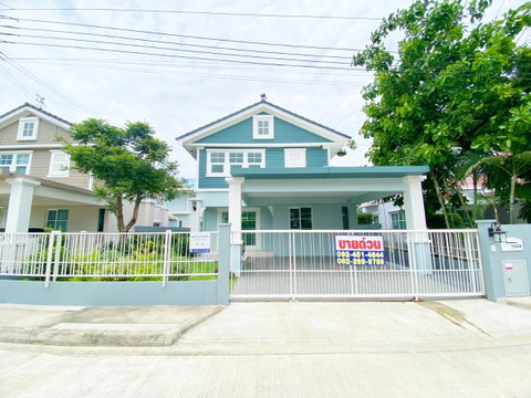 ✨✨ขายบ้านเดี่ยว วิลลาจจิโอ Villaggio ปิ่นเกล้า-ศาลายา บ้านรีโนเวทใหม่พร้อมอยู่  51 ตร.ว. 3 นอน 3 น้ำ ใกล้ ม.มหิดล เดินทางสะดวก 
