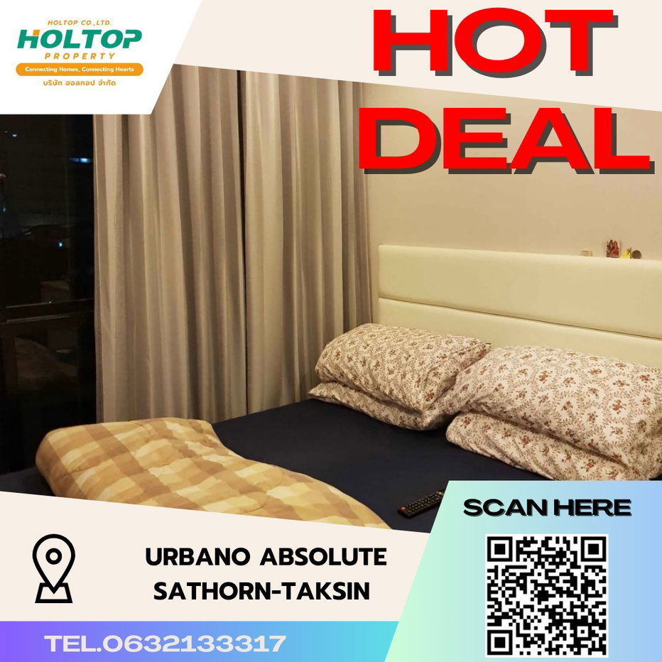 picture #S3454 For Rent Urbano Absolute Sathorn-Taksin - 1/8