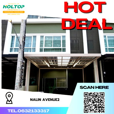 Townhouses for rent Boromarajonani College Of Nursing Noppharat Wachi : #R3551 Condo  for rent Nalin Avenue2