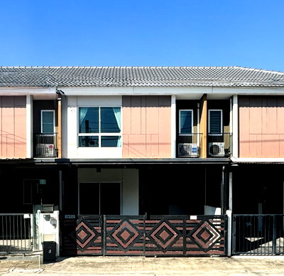 Twin houses for sale : [For sale] Townhouse Ram Intra, The Connect Village 54, Ram Intra-Min Buri 2