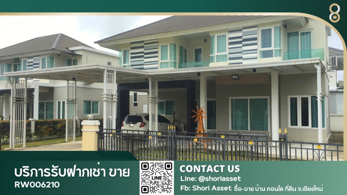 รูป ให้เช่าบ้านโครงการกาญจน์กนก2 เฟส3  เฟอร์นิเจอร์ครบ พร้อมเข้าอยู่-RW006210 - รูปที่ 1/22