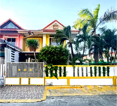 Townhouses for sale Phra Samut Jadee Samut Prakarn : [For sale] 2-storey townhouse, Pruksa Village 34/1, Ban Phanalee, Pracha Uthit 90, near Phra Pradaeng-Suk Sawat Expressway