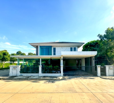 Houses for sale : [For sale] Single house in Rangsit, good price, Perfect Place Village, Rangsit-Bang Phun Expressway, corner house