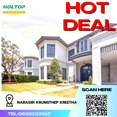 บ้านเดี่ยวให้เช่า : #R3603 ให้เช่าบ้าน Narasiri Krungthep Kreetha