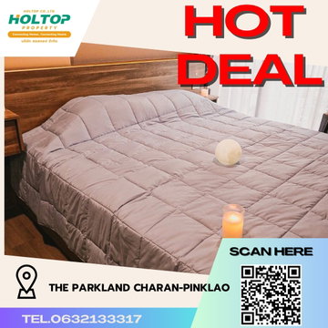 #R3594  Condo for rent The Parkland Charan-Pinklao 