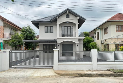 [ขาย] บ้านเดี่ยว หนองจอก โครงการนันท์นลินปาร์คโฮม เฟส3 ถนนคู้-คลองสิบ 