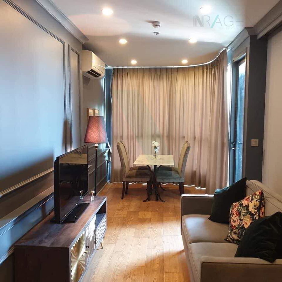 รูป ให้เช่าคอนโด คิว ชิดลม-เพชรบุรี อาคาร 1 ชั้น 23 1 ห้องนอน ขนาด 35.00 ตรม ใกล้ ท่าเรือชิดลม - รูปที่ 2/8