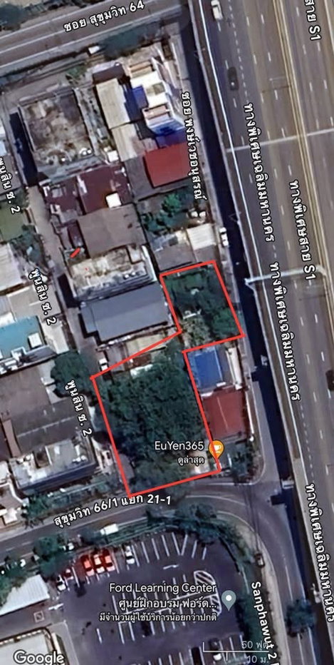 picture LTH12274RE – Land FOR SALE in Sukhumvit 66/1 Size 182.5 Sq.wah Near BTS Udom Suk Station ONLY 31.5 MB - 2/2