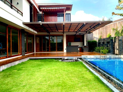 บ้านเดี่ยว ถนนสุขุมวิท : LTHC12297 – Pool Villa FOR SALE Size 400 Sq.m 5 beds 7 baths Near BTS Phrakanong Station ONLY 90 MB