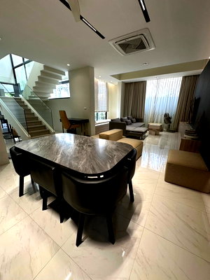 เช่าบ้านเดี่ยว ถนนรัชดาภิเษก : LTHC12283 – Luxury Home FOR RENT in Soi Pracha Songkhro 27 Size 220 Sq.m 2 beds 3 baths ONLY 130K/Month