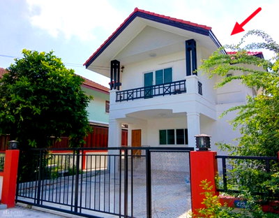บ้านเดี่ยว นิคมบางพลี : ขายด่วน บ้านเดี่ยว 2 ชั้น หมู่บ้าน ทิพมาศ-เสรี บางนา เนื้อที่ 60 ตร.วา ราคาถูก