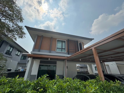 รูปภาพ ให้เช่า!!บ้านเดี่ยว 2ชั้น หมู่บ้านคณาสิริ วงแหวน-ลำลูกกา  หิ้วกระเป๋าเข้าอยู่ได้เลย พร้อมวอร์ชาร์จ ระบบความปลอดภัยดีเยี่ยม