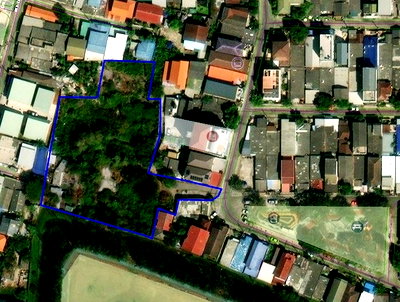 Land for sale : Land for Sale Vacant, filled land (ready to build), 3-0-76.8 Rai Located on Prachanivet 3 Road, Soi 10, Tha Sai Subdistrict, Nonthaburi