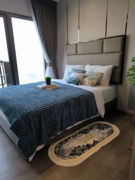 P914 ให้เช่าคอนโด Politan Aqua (เดอะ โพลิแทน อควา) วิวแม่น้ำ ห้องสวยมาก เฟอร์ครบ มีเครื่องซักผ้า พร้อมเข้าอยู่