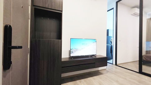 Condo for rent The Origin Plug & Play Ramintra Price 13,000 Baht Size 26 Sq.m.Bedroom 1 Floor 6 Building D