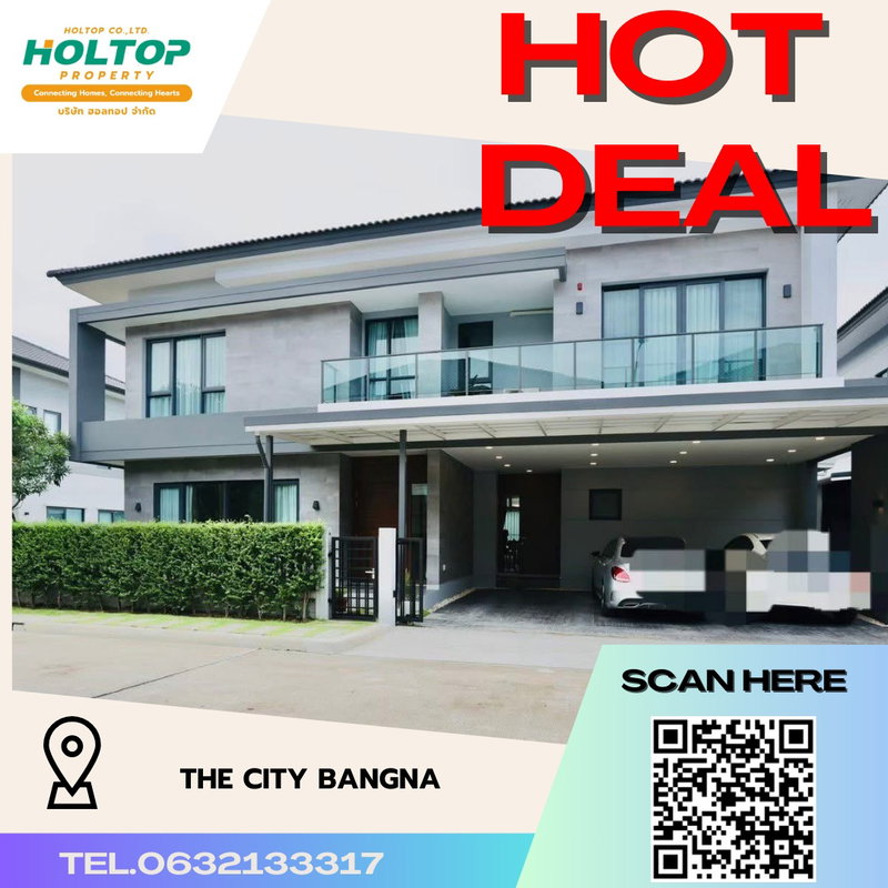 Houses for rent : #R3637 House for rent The City Bangna