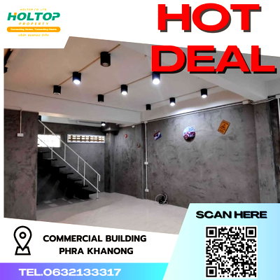 เช่าอาคารพาณิชย์ กรุงเทพมหานคร : #R3632 ให้เช่า Commercial building Phra Khanong